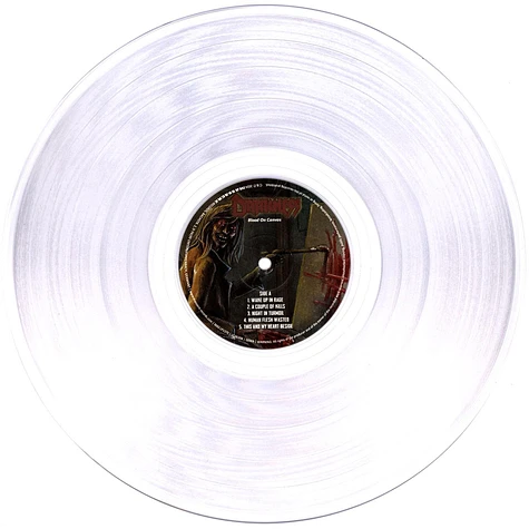 Darkness - Blood On Canvas Clear Vinyl Edition