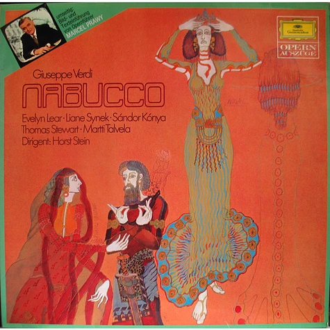 Giuseppe Verdi - Evelyn Lear, Liane Synek, Sándor Kónya, Thomas Stewart , Martti Talvela Dirigent: Horst Stein - Nabucco