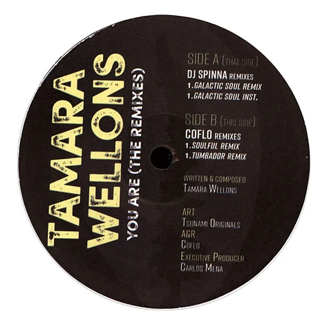 Tamara Wellons - You Are The Remixes