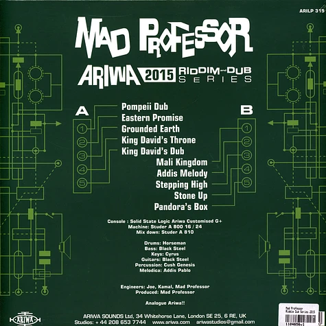 Mad Professor - Riddim Dub Series 2015