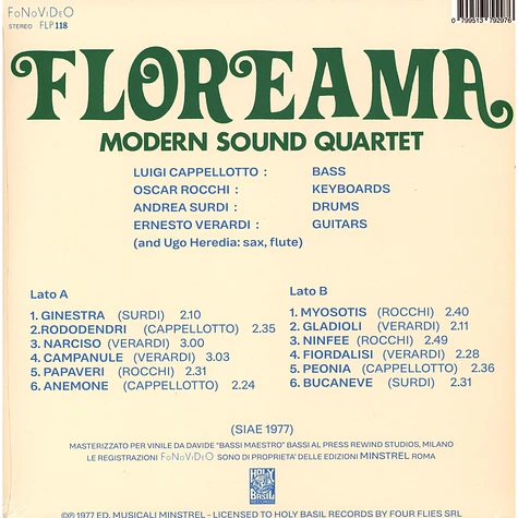 Modern Sound Quartet - Floreama