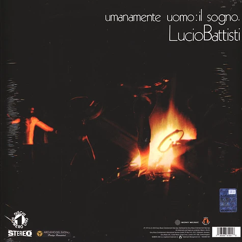 Lucio Battisti - Umanamente Uomo: Il Sogno Record Store Day 2024 Red And Black Vinyl Edition