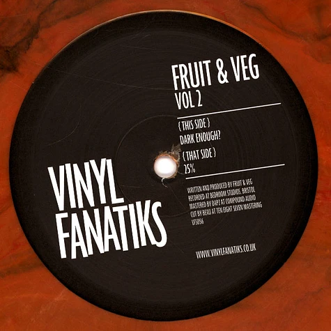 Fruit & Veg - Volume 2 Cosmic Jupiter Vinyl Edition