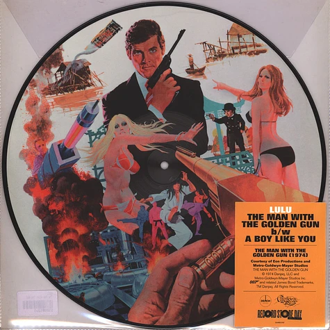 Lulu - The Man With The Golden Gun Record Store Day 2024 Picture Disc Edition