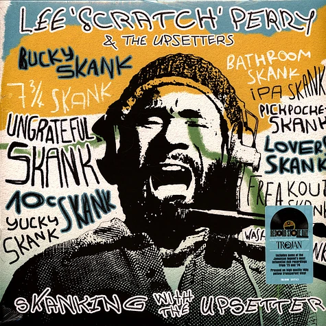 Lee Perry - Skanking With The Upsetter Record Store Day 2024 Transparent Yellow Vinyl Edition