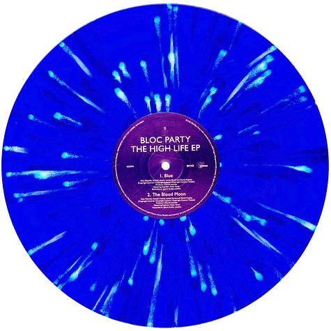 Bloc Party - The High Life Ep Record Store Day 2024 Blue Splatter Vinyl Edition