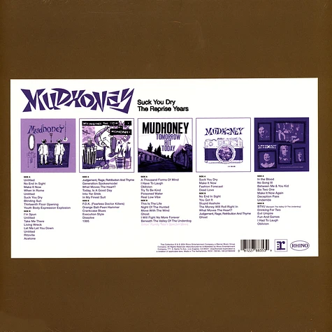 Mudhoney - Suck You Dry: The Reprise Years Record Store Day 2024 Vinyl Edition