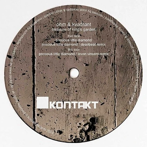 Ohm & Kvadrant - Treasure Of Kings Garden Marbled Vinyl Edition