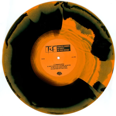 T.F X Local Astronauts - Skanless Summer: 80z Babyz (Re-Rock Edition) Orange / Black Vinyl Edition