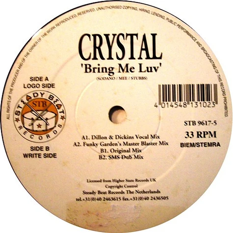 Crystal - Bring Me Luv