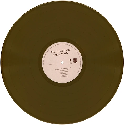 Dalai Lama - Inner World Record Store Day 2024 Gold Colored Vinyl Edtion