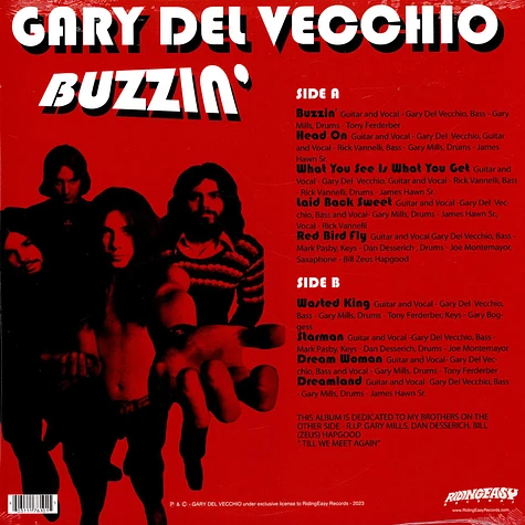 Gary Del Vecchio - Buzzin'