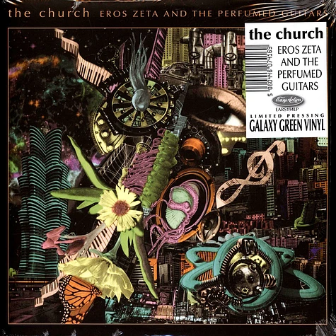 The Church - Eros Zeta & The Perfumed Guitars Galaxy Green Vinyl Edition