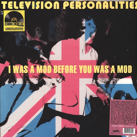 Television Personalities - I Was A Mod Before You Was A Mod Record Store Day 2024 Pink Vinyl Edition