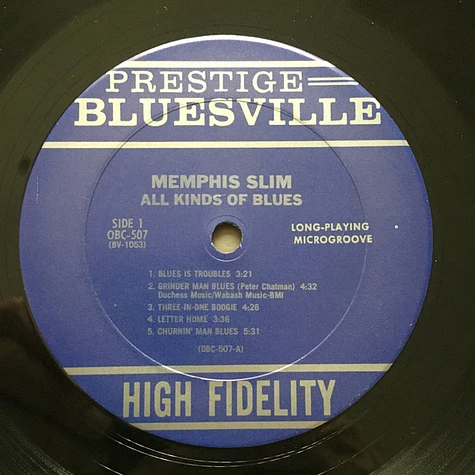 Memphis Slim - All Kinds Of Blues