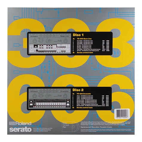 Serato - TB-303 / TR-606 Limited Edition Control Vinyl