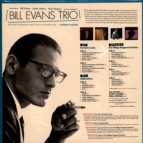 Bill Evans Trio / Scott Lafaro & Paul Motian - The Most Influential Piano Trio In Moden Jazz