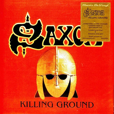 Saxon - Killing Ground Gold Vinyl Edition