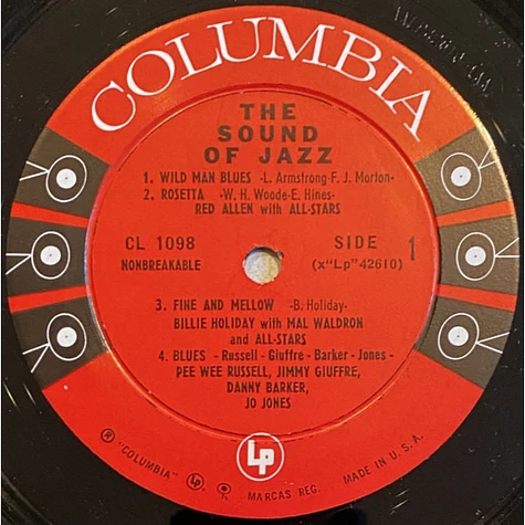 Count Basie / Billie Holiday / Henry "Red" Allen / The Jimmy Giuffre Trio / Jimmy Rushing / Mal Waldron - The Sound Of Jazz
