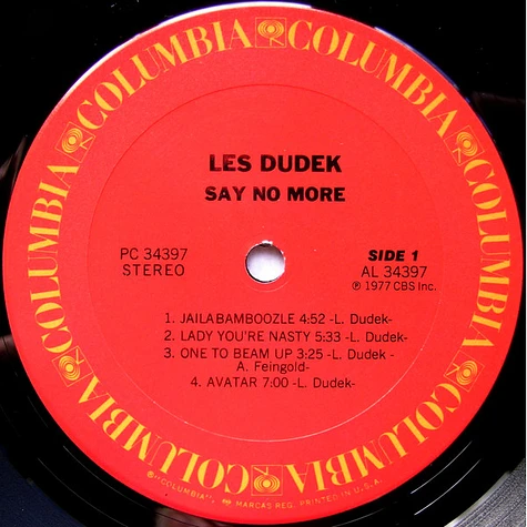 Les Dudek - Say No More