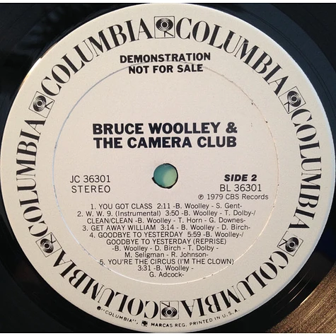 Bruce Woolley And The Camera Club - Bruce Woolley & The Camera Club