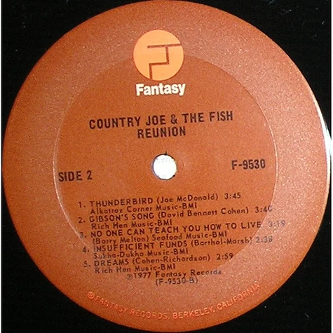 Country Joe And The Fish - Reunion