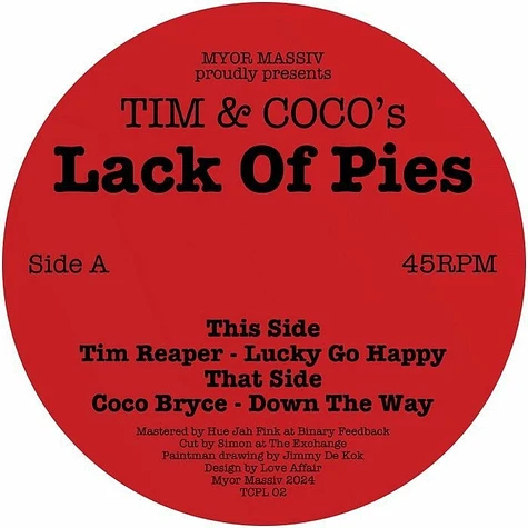 Tim Reaper & Coco Bryce - Tim & Coco's Lack Of Pies