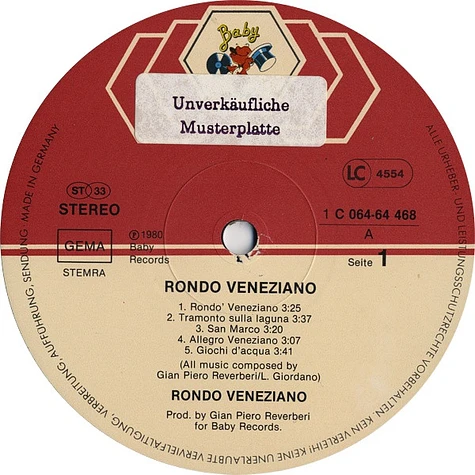 Rondo Veneziano - Rondo' Veneziano