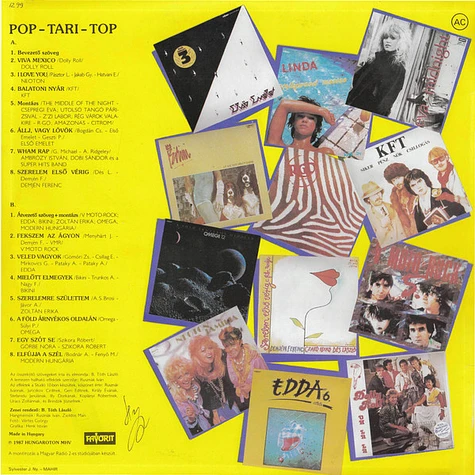 B. Tóth László - Pop-Tari-Top '86