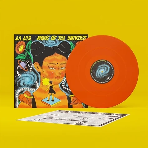 La Luz - News Of The Universe Neon Orange Vinyl Edition