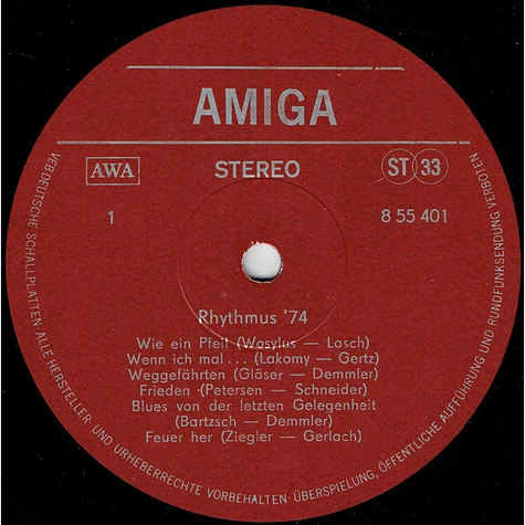 V.A. - Rhythmus '74