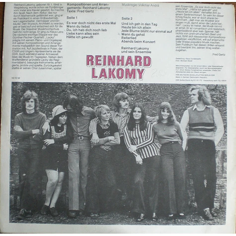Reinhard Lakomy - Reinhard Lakomy