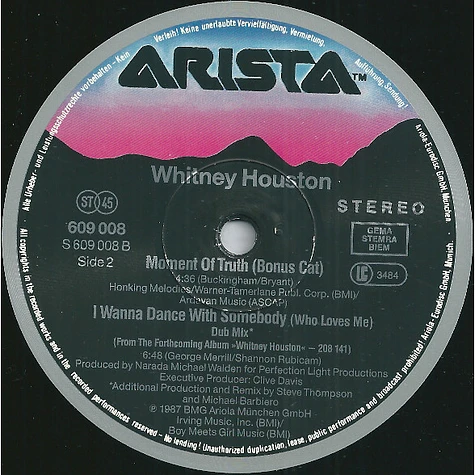 Whitney Houston - I Wanna Dance With Somebody (Who Loves Me)