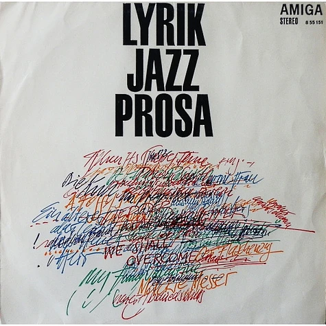 V.A. - Lyrik - Jazz - Prosa