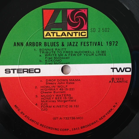 V.A. - Ann Arbor Blues & Jazz Festival 1972