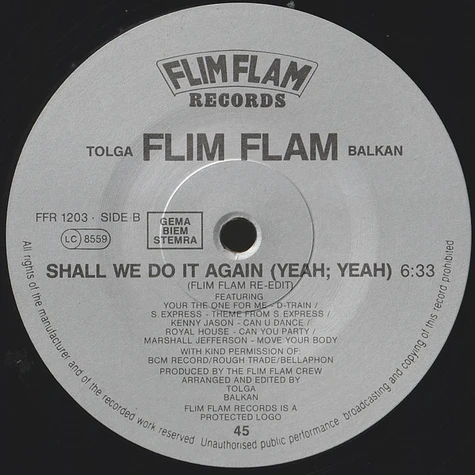 Flim Flam - Shall We Do It Again (DMC Remix)