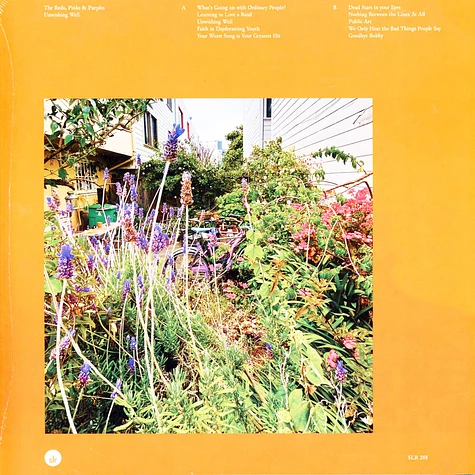 Reds Pinks & Purples - Unwishing Well Nasturtium Orange Vinyl Edition