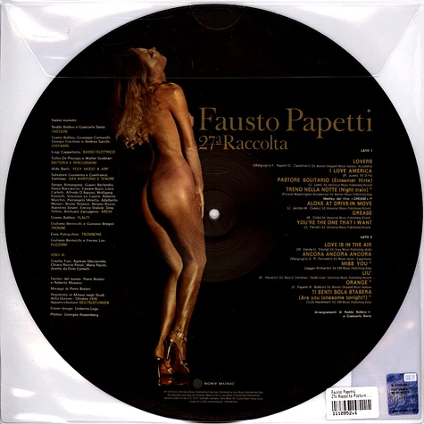 Fausto Papetti - 27a Raccolta Picture Disc Edition