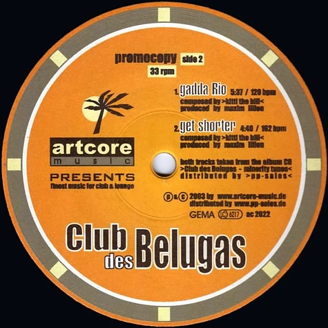 V.A. - Yaziko / Club Des Belugas