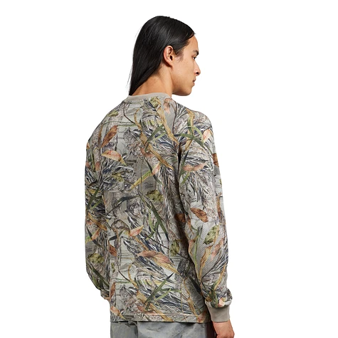 Patta - Nature Print Longsleeve Mesh Jersey