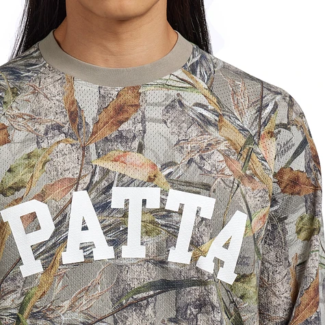 Patta - Nature Print Longsleeve Mesh Jersey