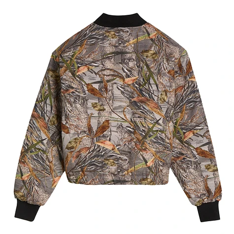 Patta - Nature Print Reversible Canvas Bomber Jacket