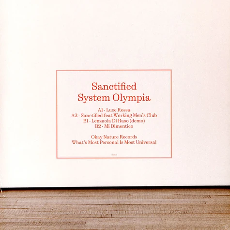 System Olympia - Sanctified Ep