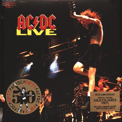 AC/DC - Live (Gold Vinyl)
