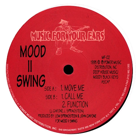 Mood II Swing - Move Me EP