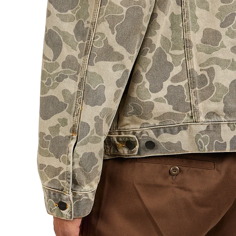 Carhartt WIP - Duck Helston Jacket "Maitland" Camo Duck Denim, 13 oz