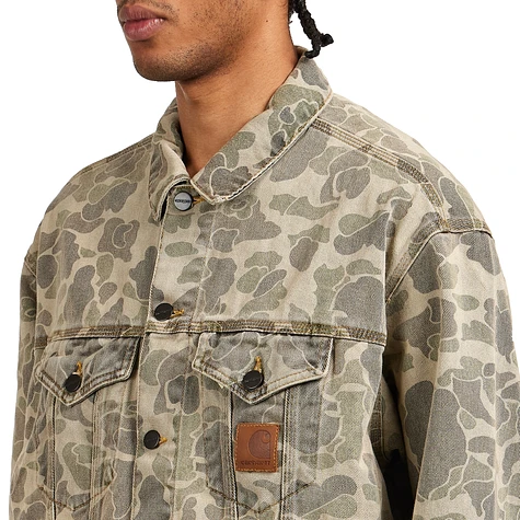 Carhartt WIP - Duck Helston Jacket "Maitland" Camo Duck Denim, 13 oz