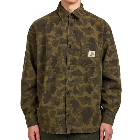 Carhartt WIP - L/S Duck Shirt "Hubbard" Canvas, 9 oz