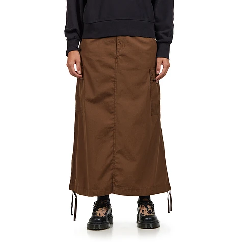 Carhartt WIP - W' Cargo Skirt Long "Lane" Poplin, 6 oz