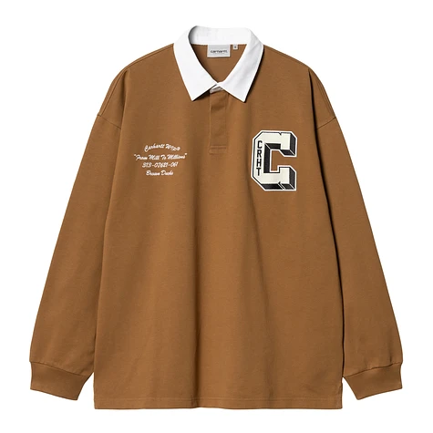 Carhartt WIP - L/S Brown Ducks Rugby Shirt